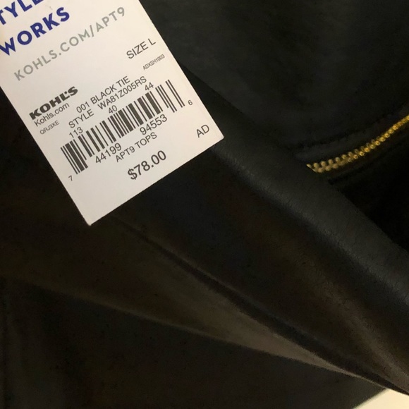 Faux leather jacket! - Picture 4 of 6